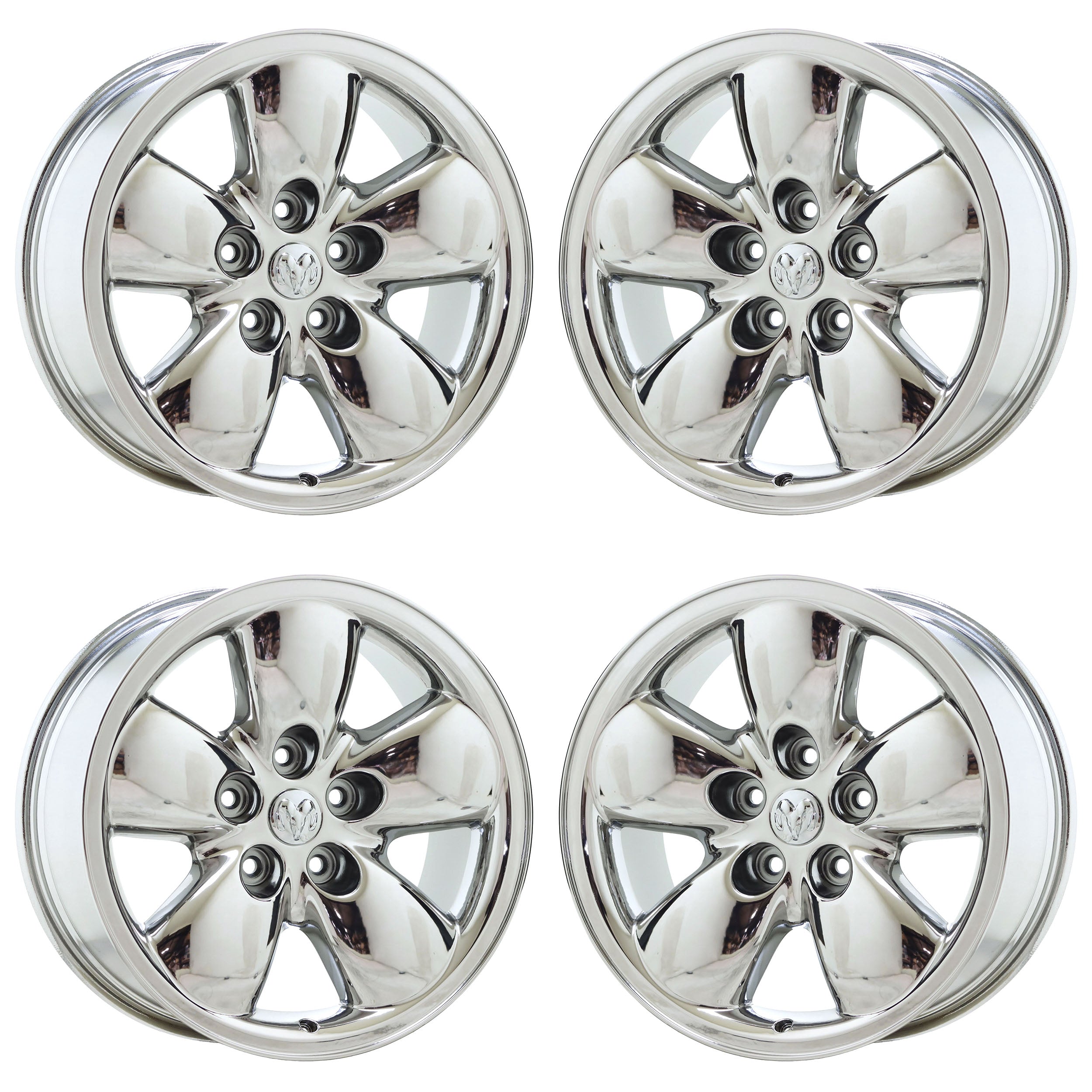 20" Dodge Ram 1500 Truck Bright Chrome wheels rims Factory OEM 2167